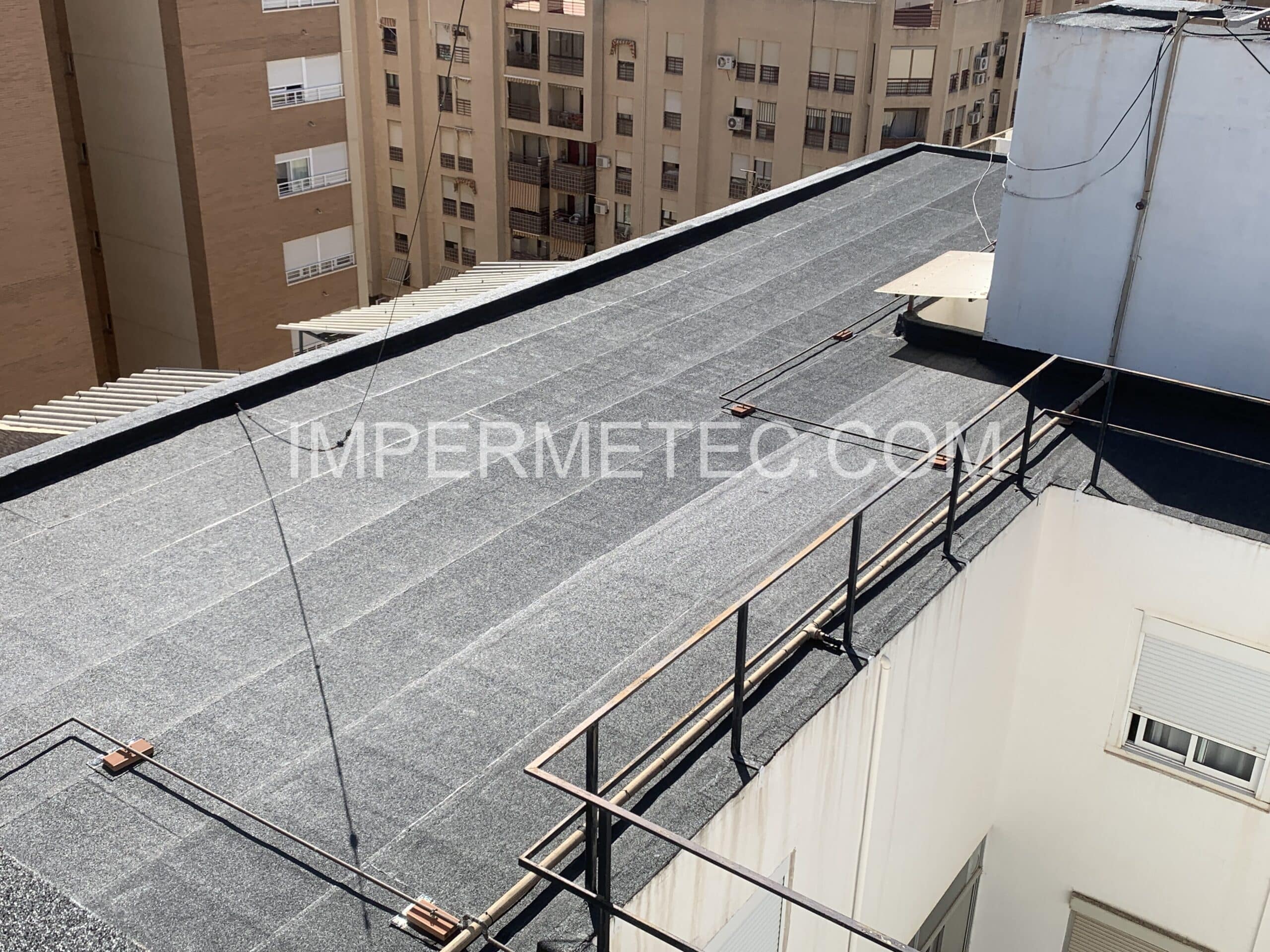 Impermeabilización de azotea residencial